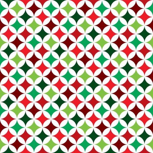 Vector ilustración de patrones sin fisuras en un tema de vacaciones de Navidad