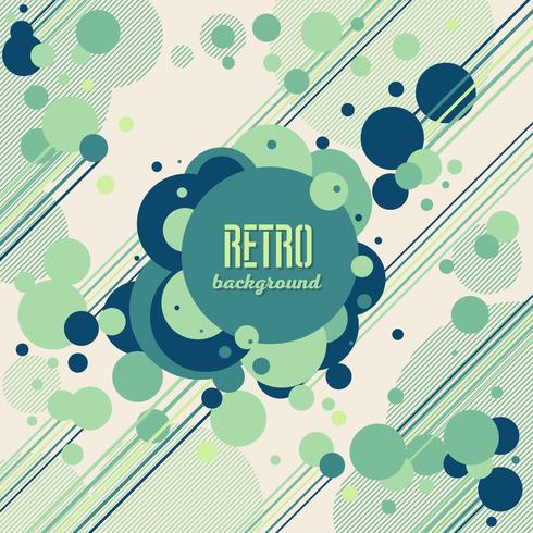 Old retro Vintage style background Design Template vector