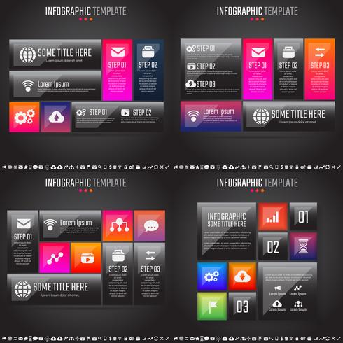 Infographics Design Template vector