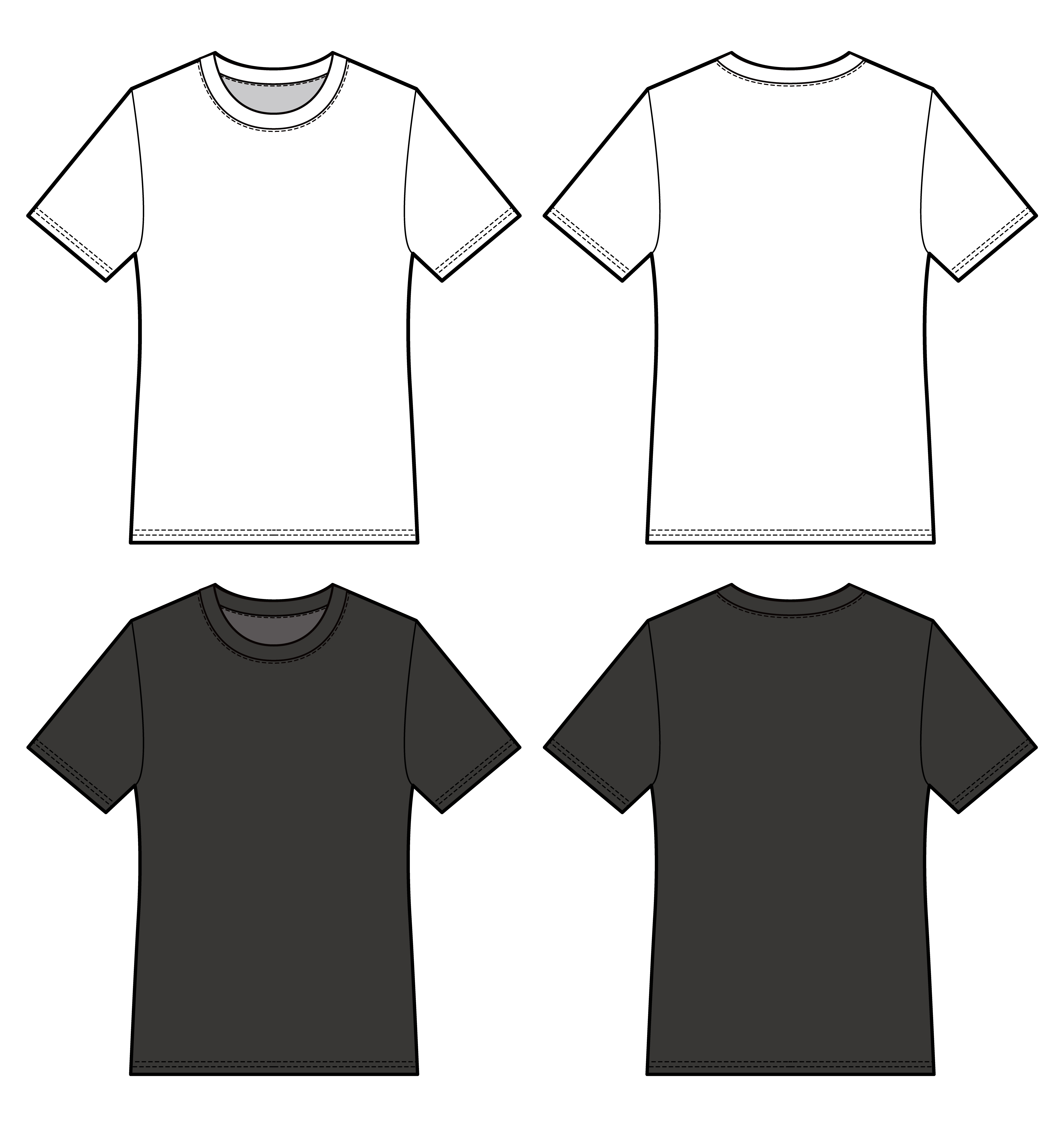 Download Tee Shirt Vector - (1720 Free Downloads)