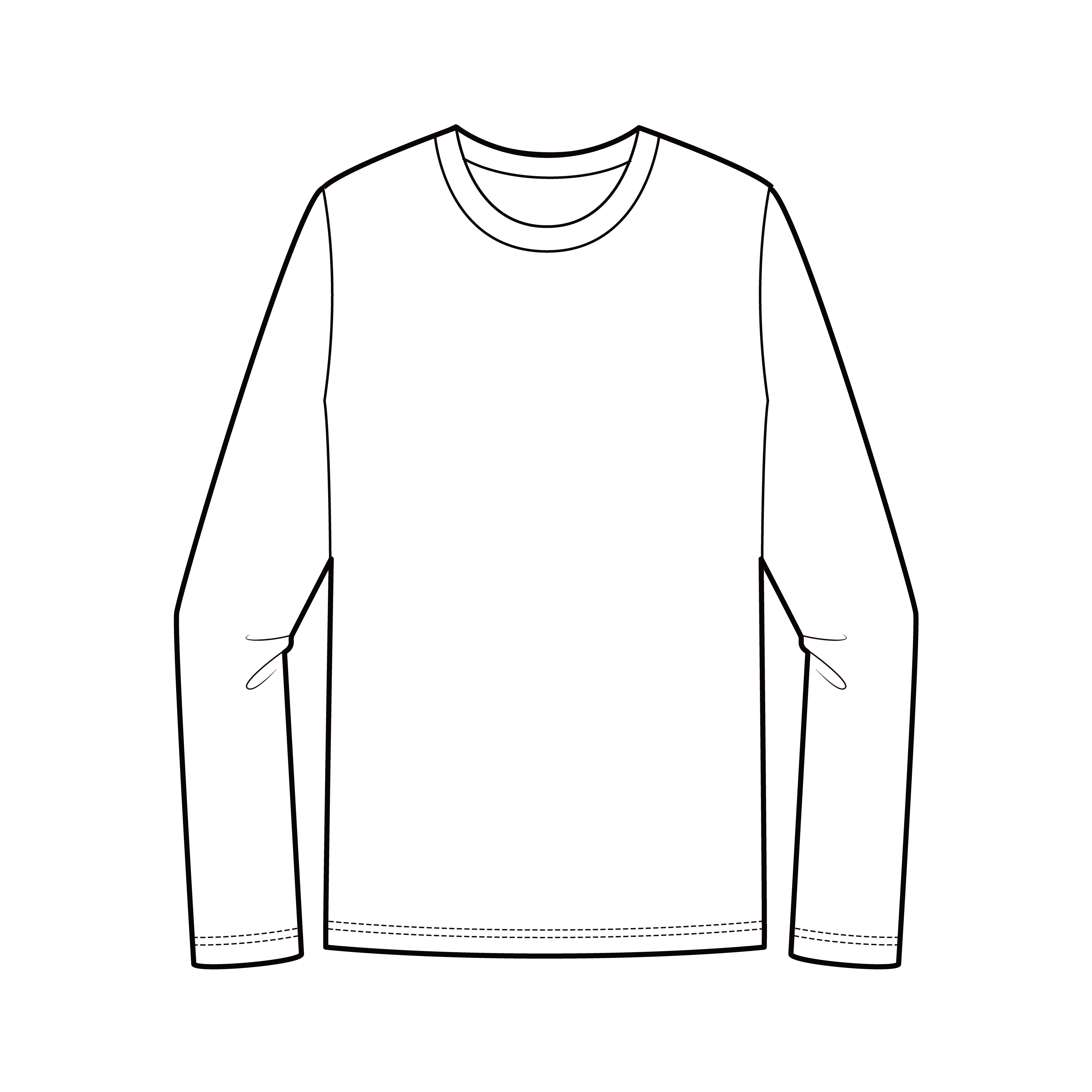 Download Free Vector Long Sleeve Shirt - (2021 Free Downloads)