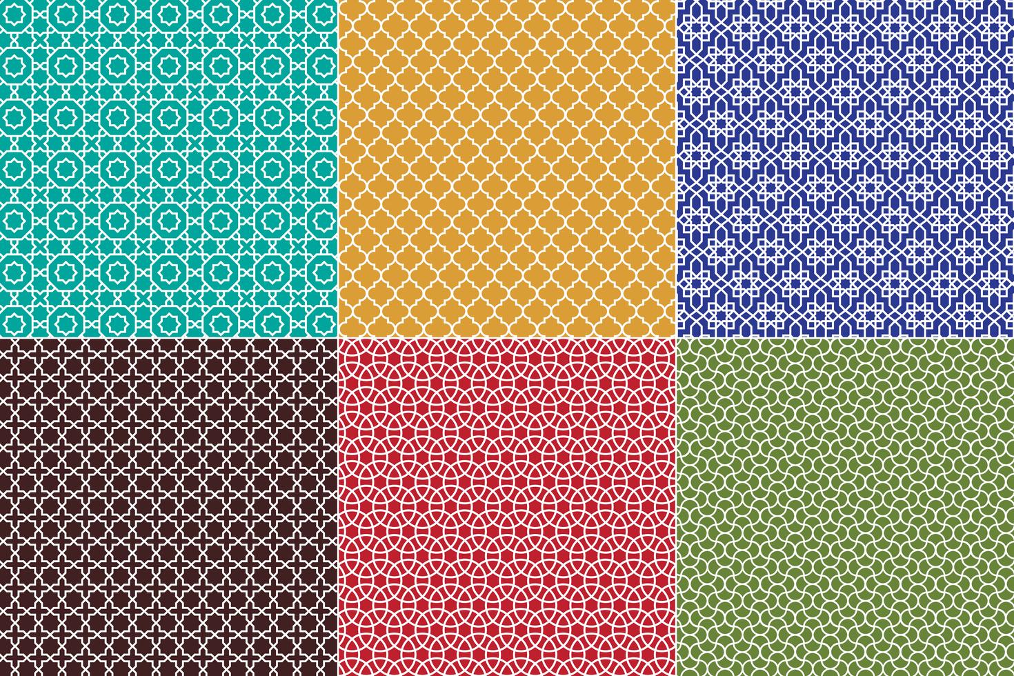 Moroccan Patterns 340967 Vector Art at Vecteezy