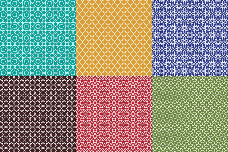 Moroccan Patterns vector