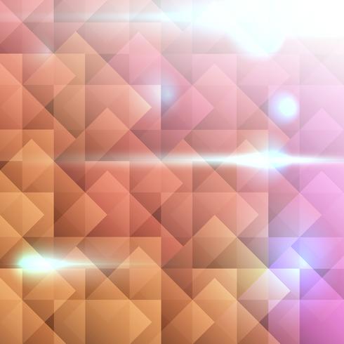 Colorful abstract background with square shape. vector