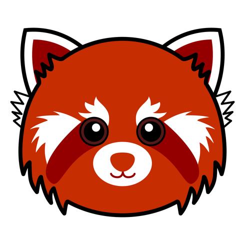 Cute Red Panda Vector 3412 Vector Art At Vecteezy
