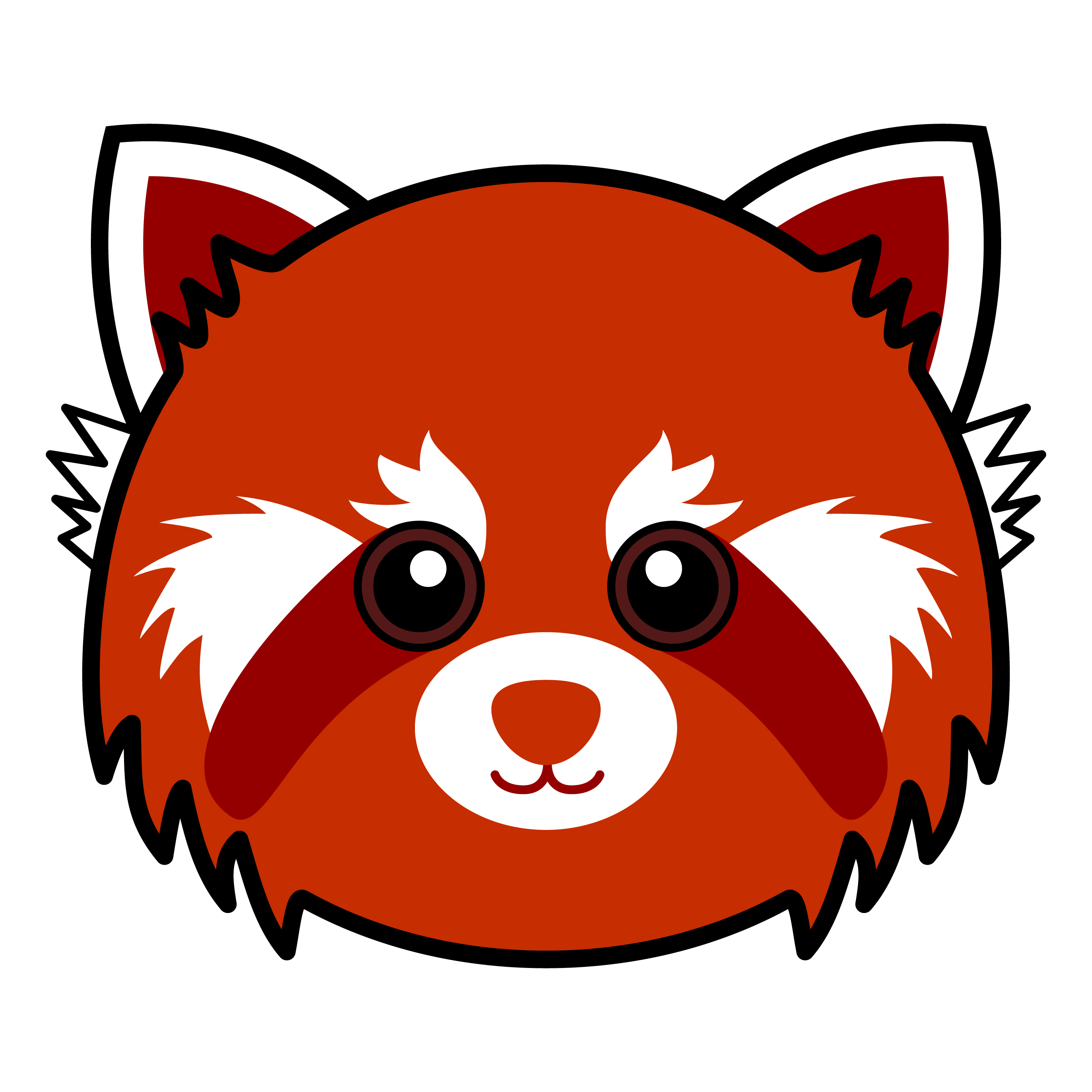 Cute Red Panda  Vector 341220 Download Free Vectors 