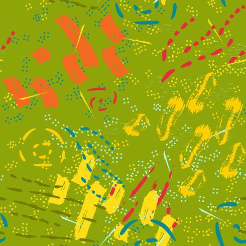 Tropical seamless pattern. vector