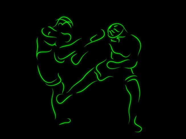 boxing vector