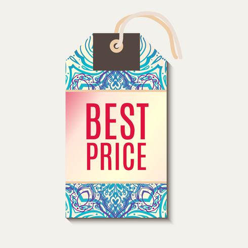 Tag for Diwali sale Banner discount. vector