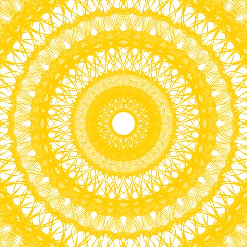 Guilloche pattern rosette for  play money or other security papers   vector