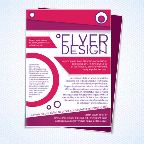 Graphic Design Layout vector