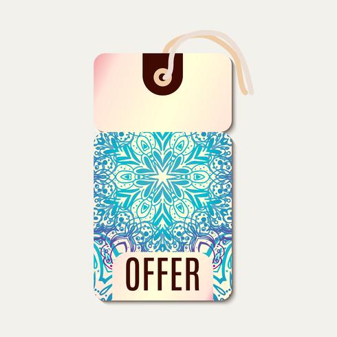 Tag for Diwali sale Banner discount. vector