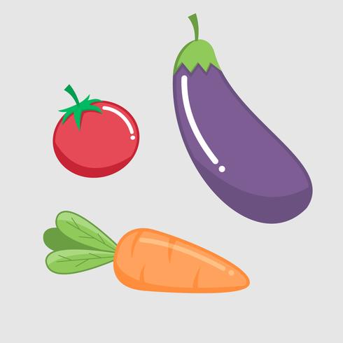 Unique Vegetable vector