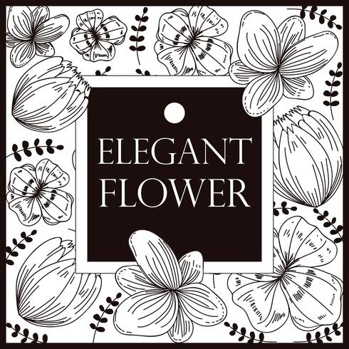 Elegant Flower vector