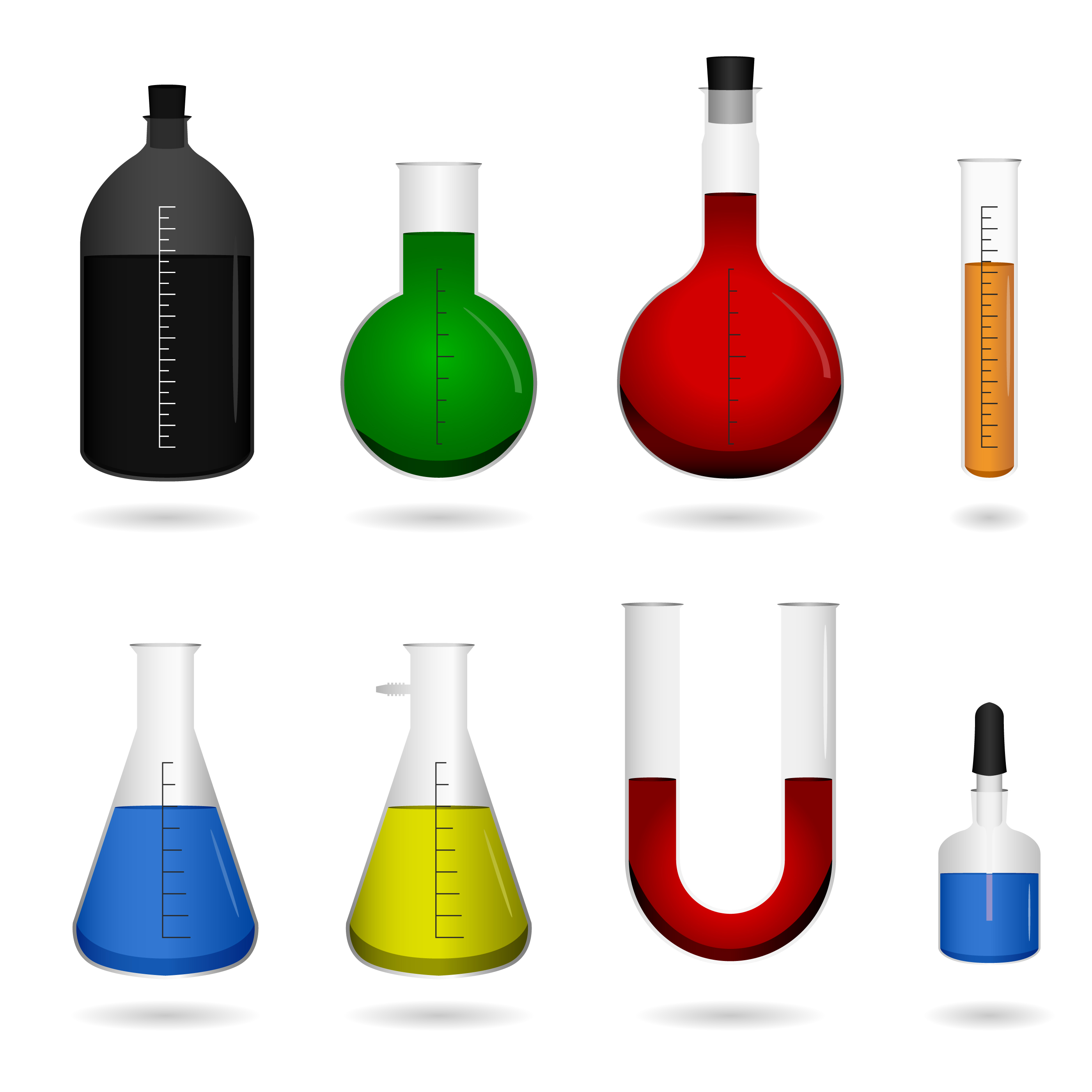 Science Chemical Lab Equipment  Download Free Vectors 