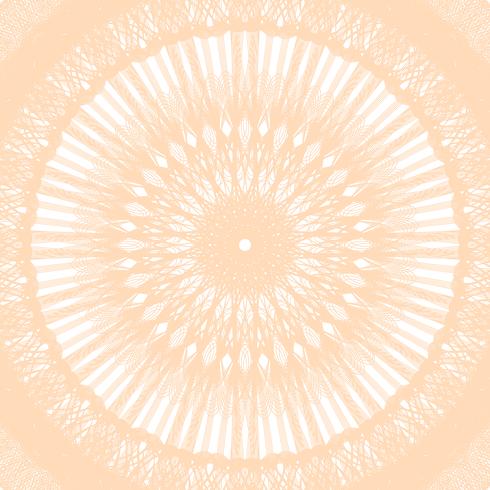 Guilloche pattern rosette for  play money or other security papers     vector