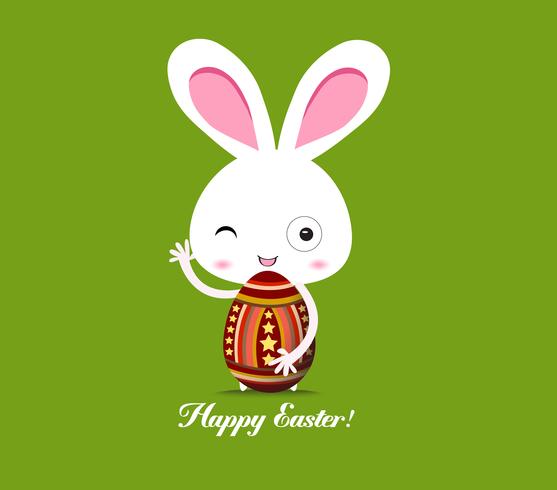 Happy Easter Greeting Card vector