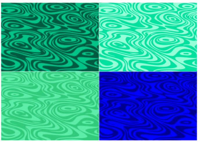 water surface patterns vector