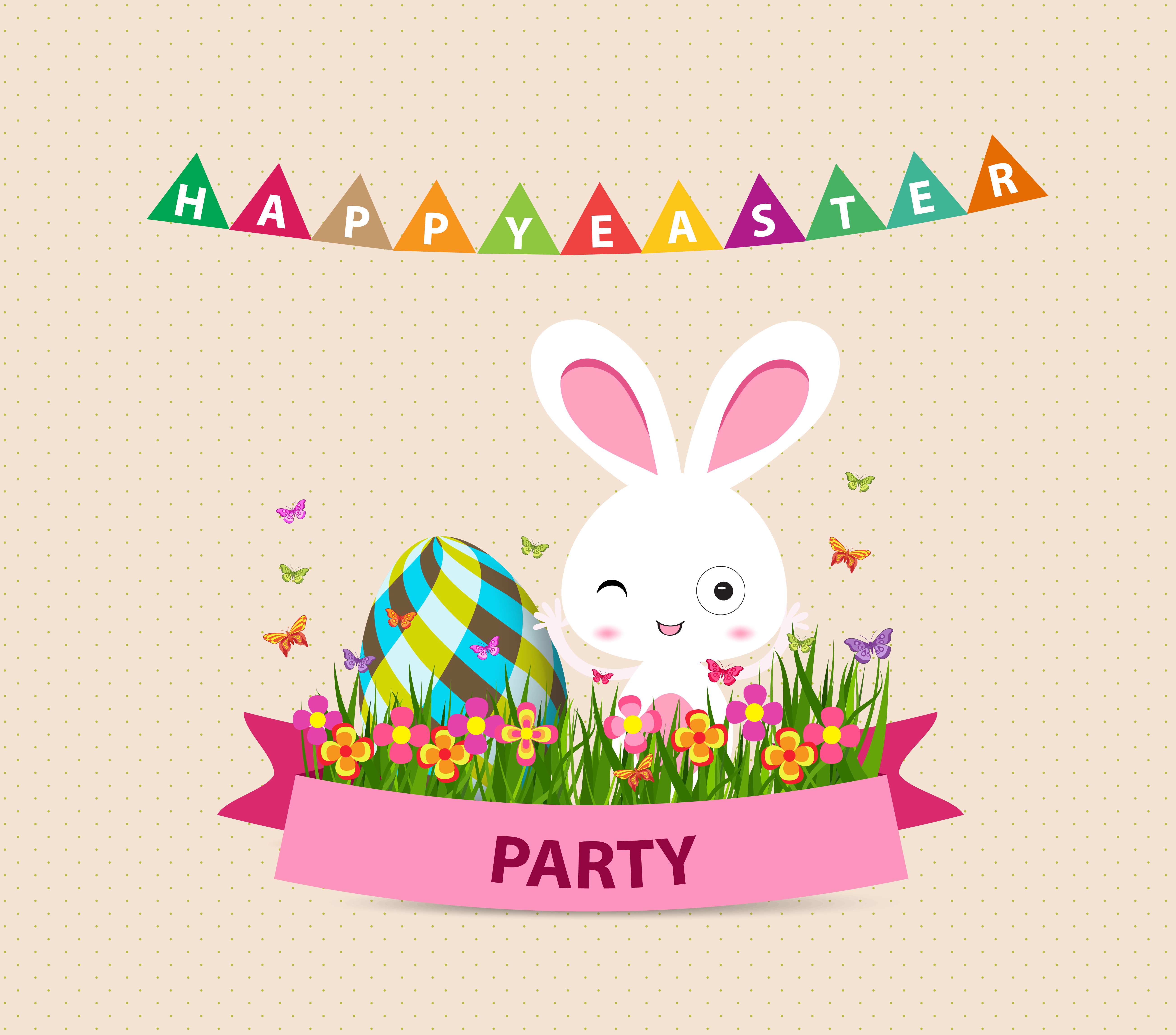 Free Free Bunny Banner Svg 806 SVG PNG EPS DXF File