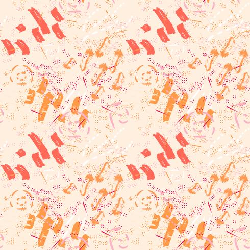 Memphis abstract seamless pattern vector