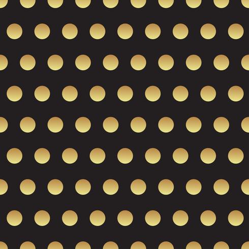 Universal black and gold seamless pattern, tiling.  vector