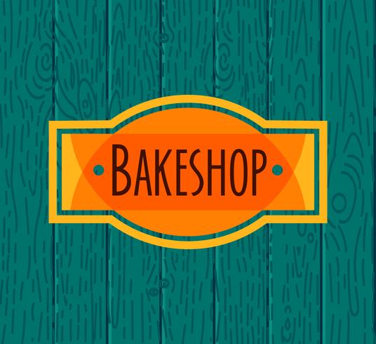 Collection of vintage retro bakery  vector