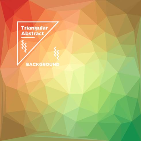 Triangular Polygonal Background vector