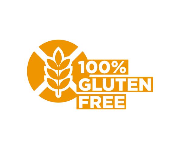 Icono de vector libre de gluten.