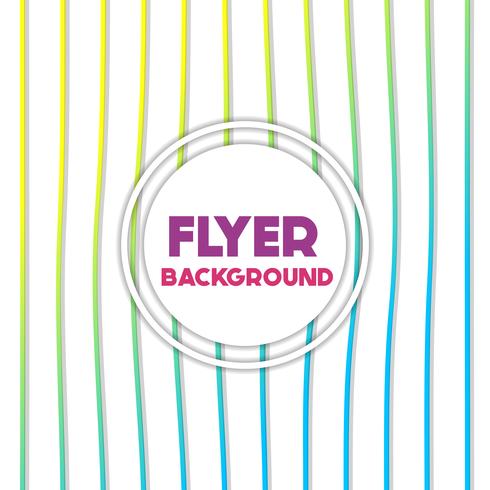 fresh background flyer style background Design Template vector