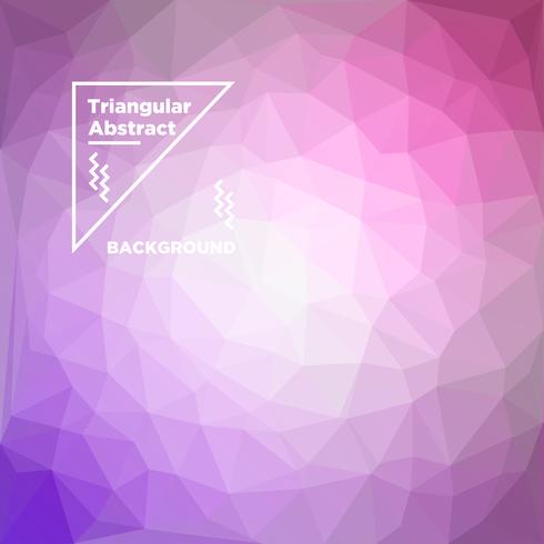 Triangular Polygonal Background vector