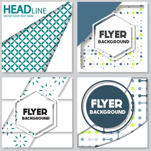 memphis background style Design Template vector