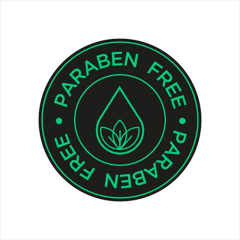 Paraben Free Icon. vector