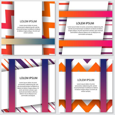 fresh background flyer style background Design Template vector