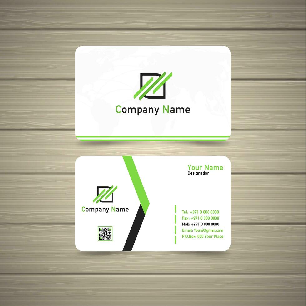 Business card vector