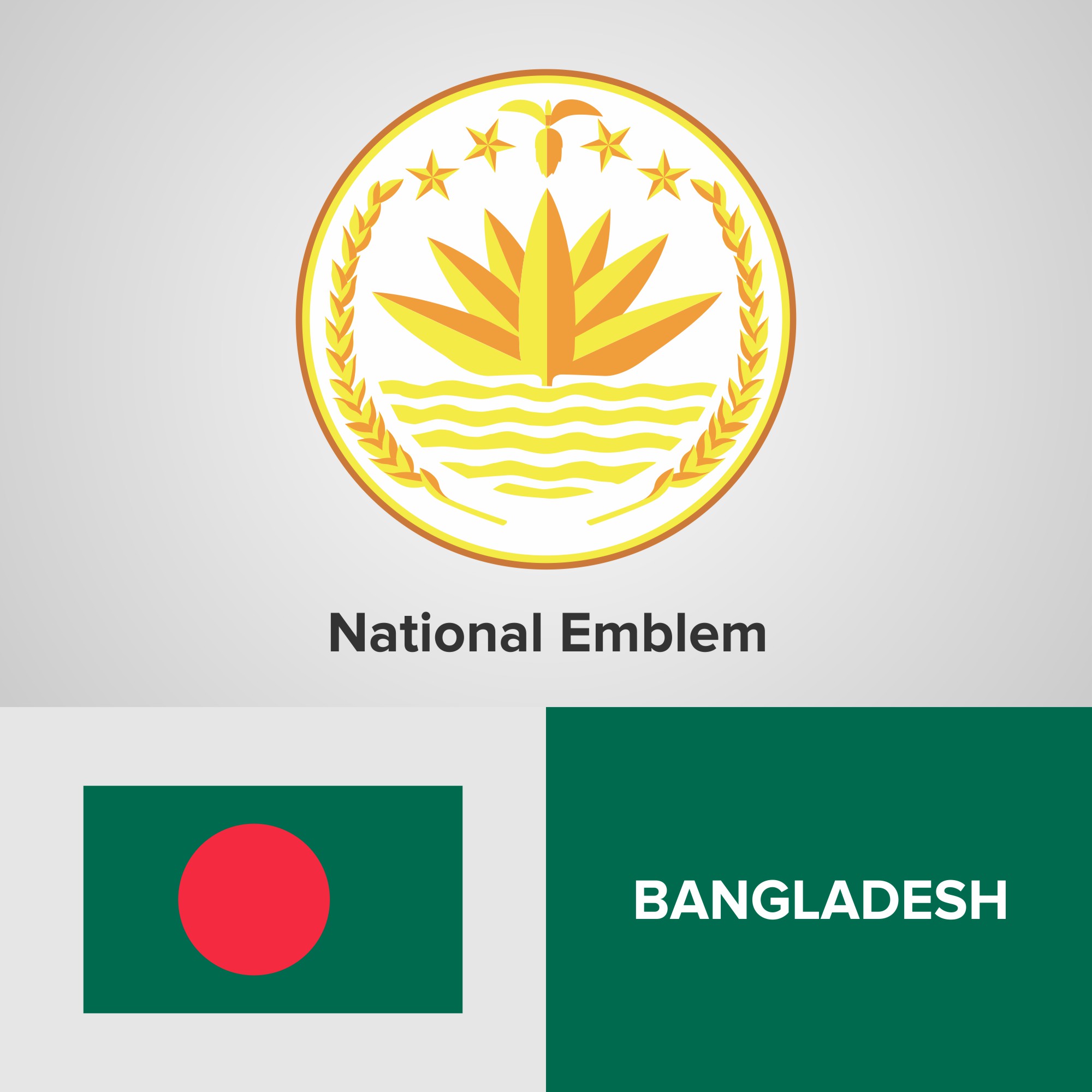 Bangladesh Map Logo