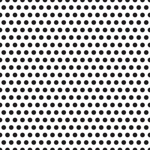seamless patterns with white and black peas polka dot. vector