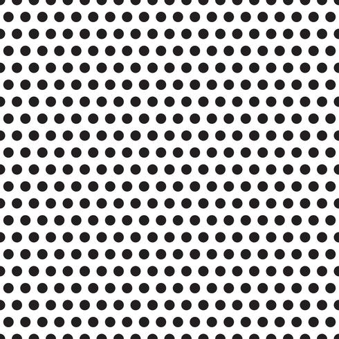 seamless patterns with white and black peas polka dot. vector