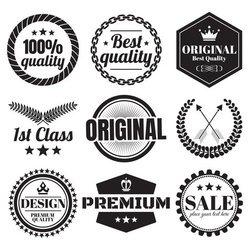 Vintage Retro Vector Logo para banner