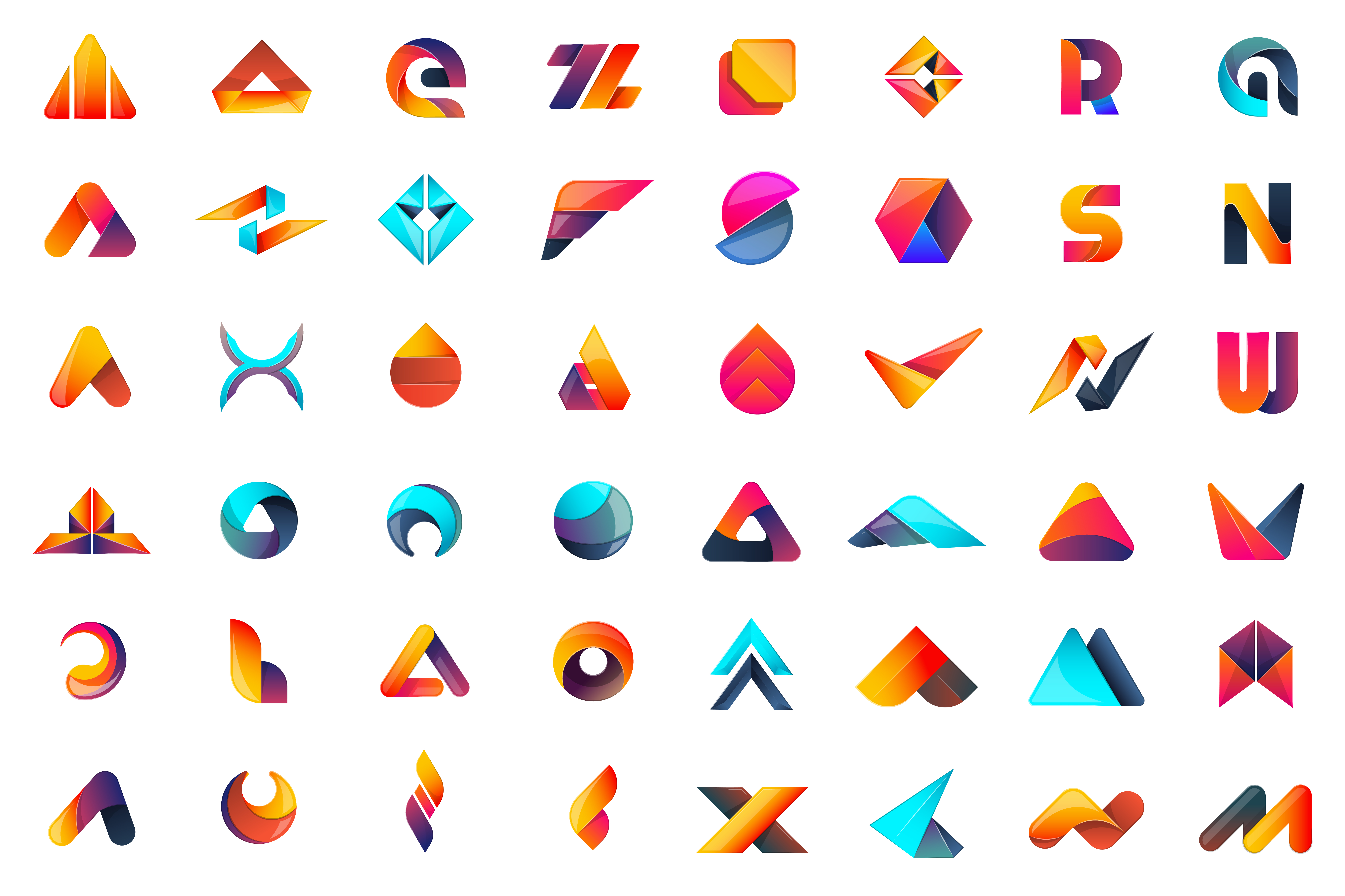 Modern Minimal Vector Logo for banner 344459 Vector Art at Vecteezy