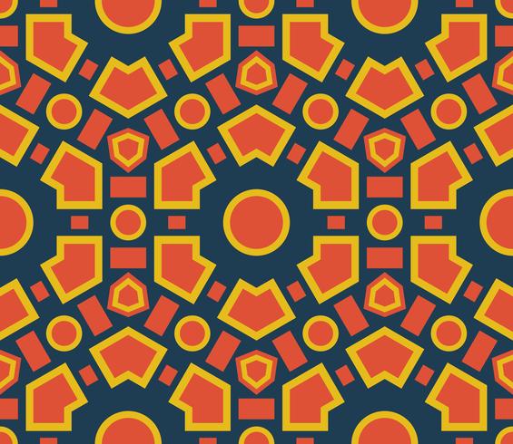 Seamless texture with geometric ornament.  vector