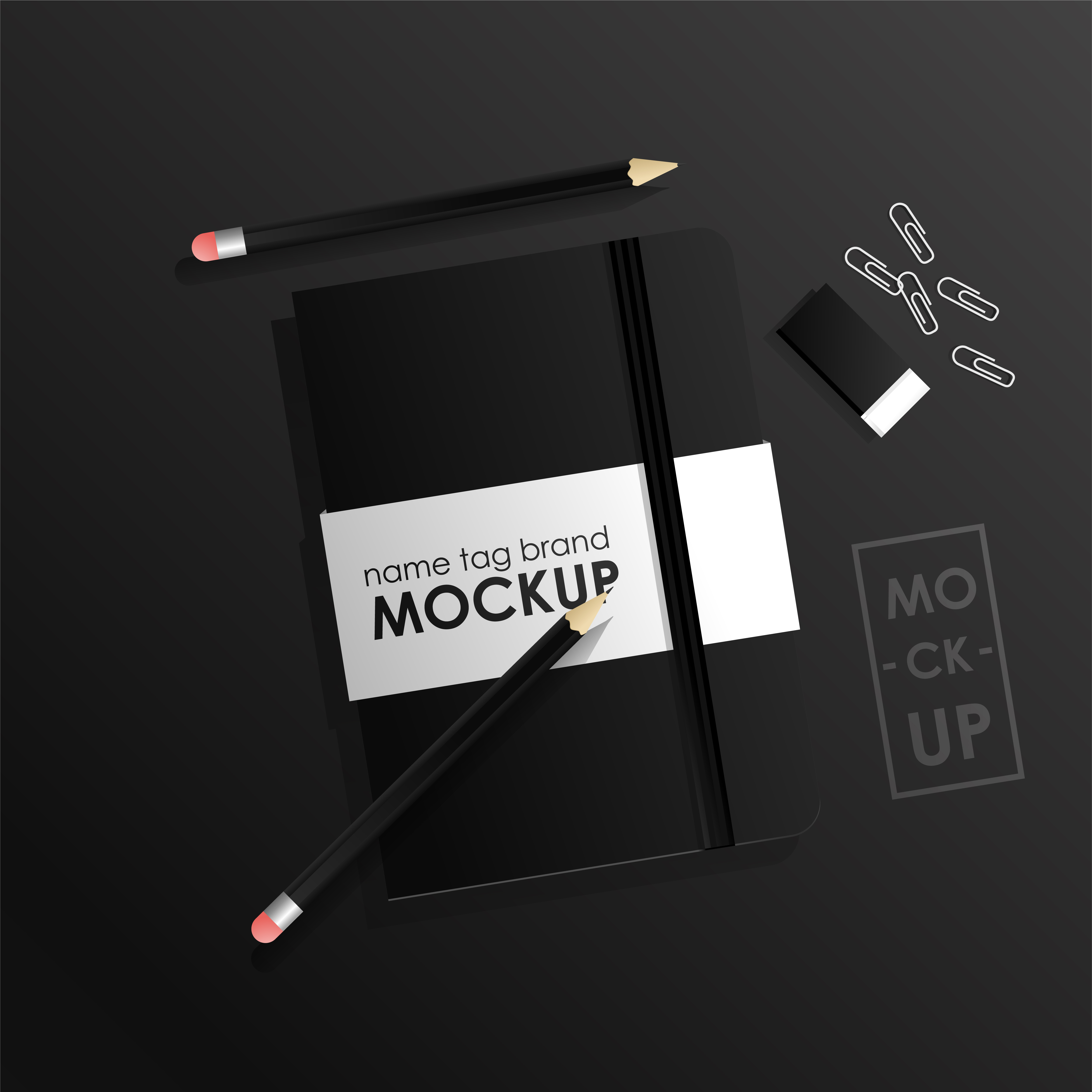 Download Corporate identity design template set. Mock-up package ...