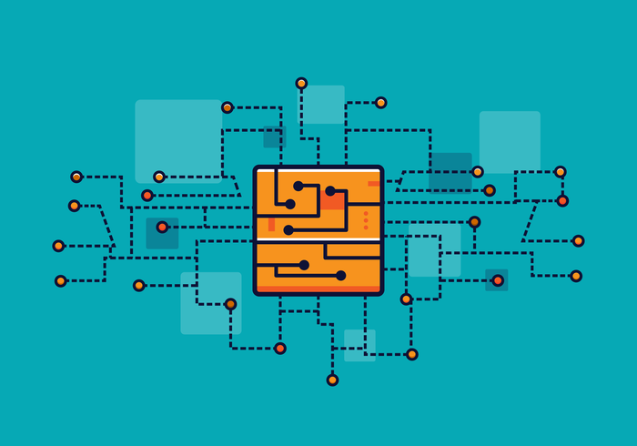 Printed Circuit Board Vector