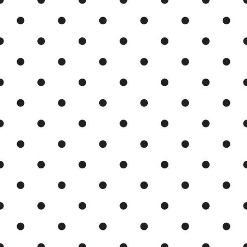 seamless patterns with white and black peas polka dot. vector