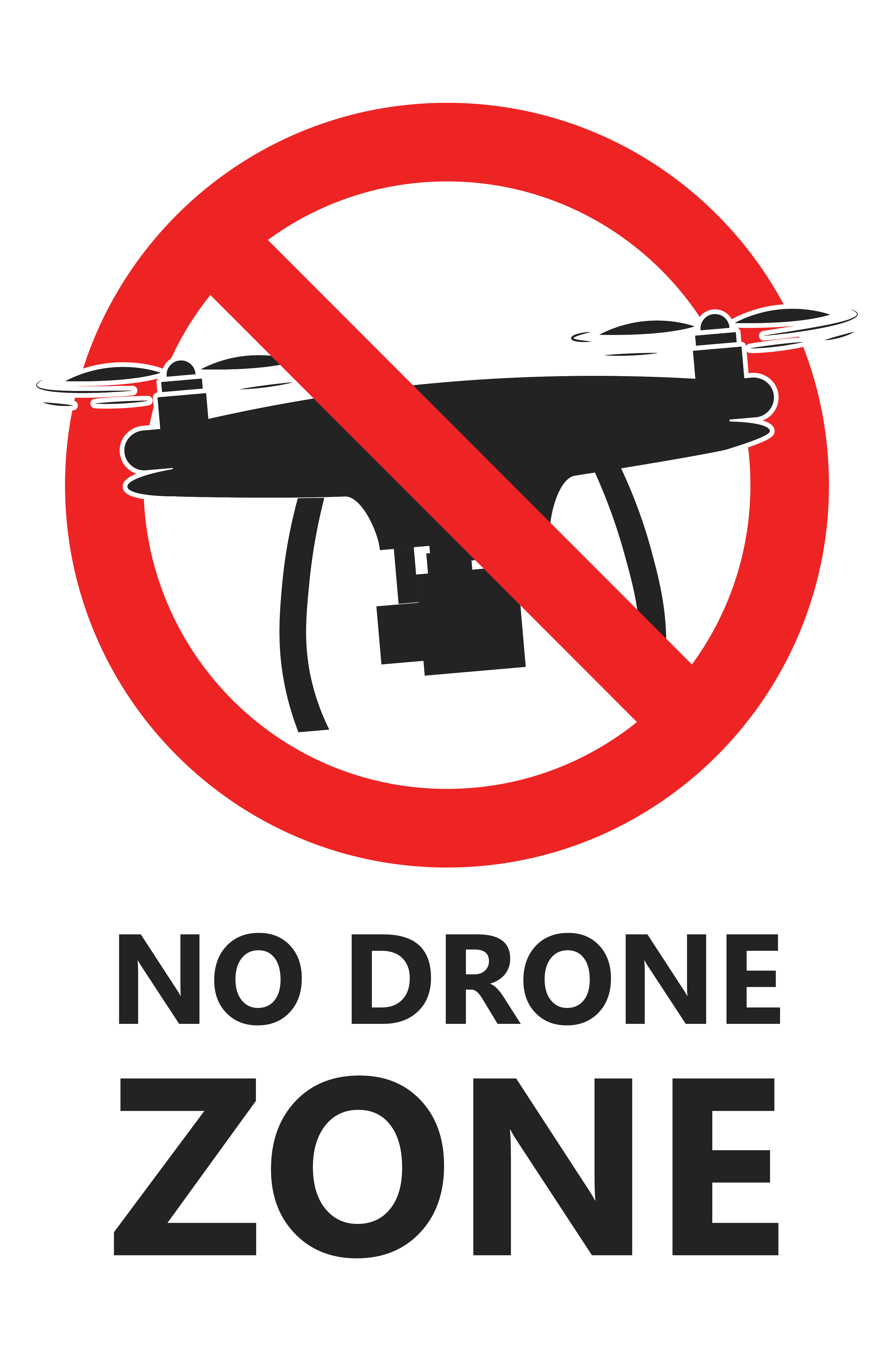 No drone zone sign. No fly zone. flat illustration 344654 Vector Art at