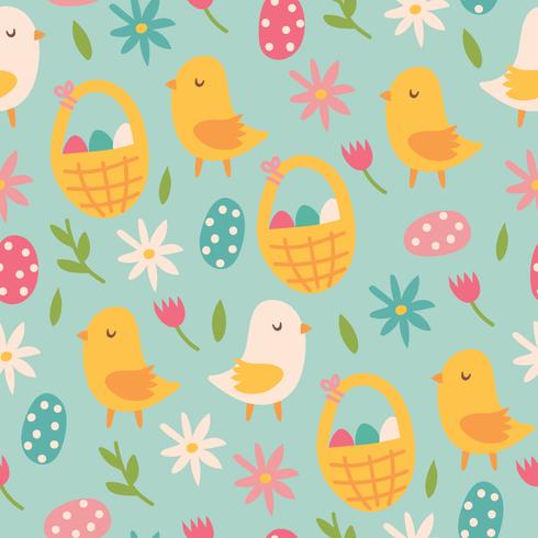 Cute Easter Wallpaper Pattern Download Free Vector Art Stock