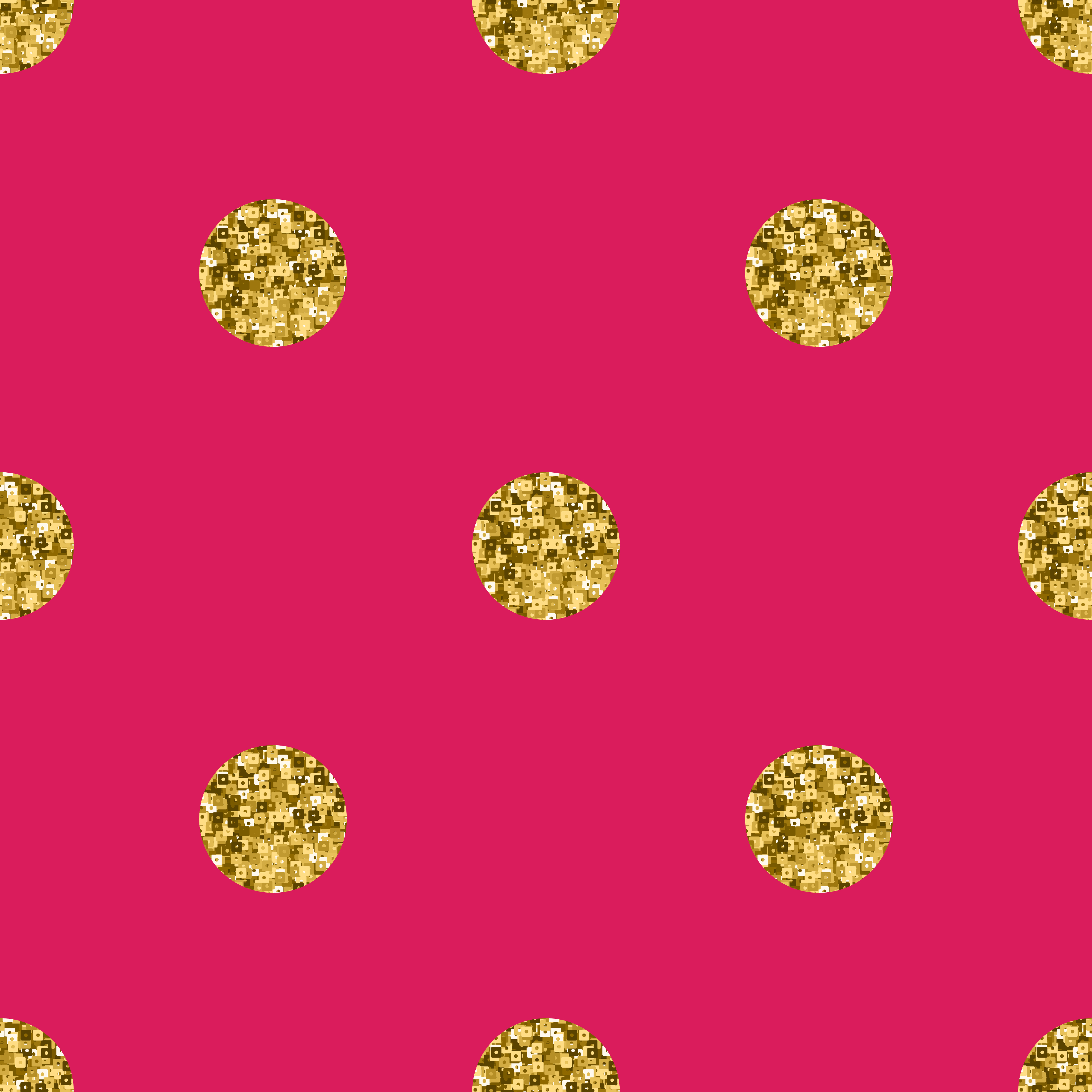 Pattern polka dot gold on pink background. 344675 Vector Art at Vecteezy