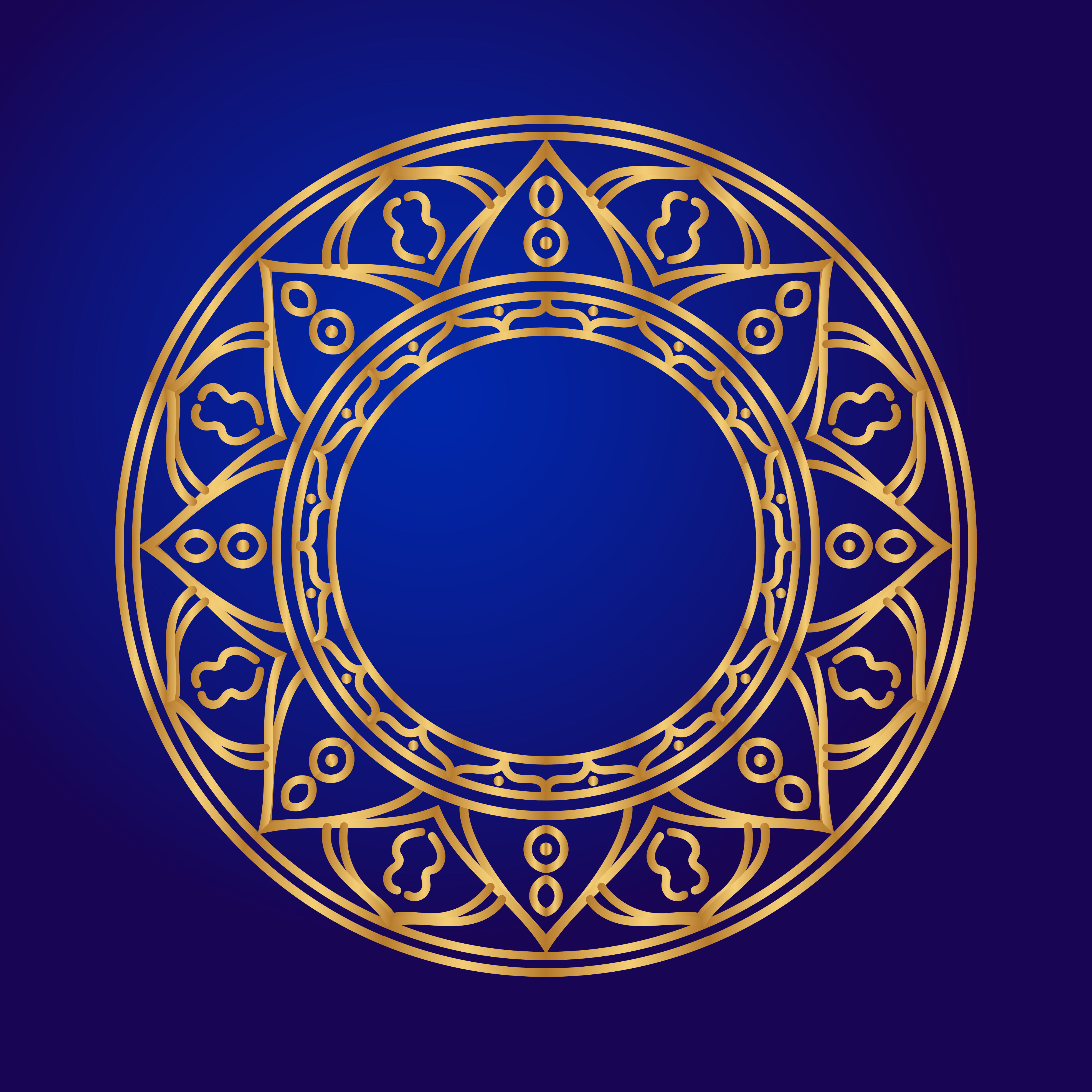 Download Mandalas. Ethnic decorative elements in a circle ...