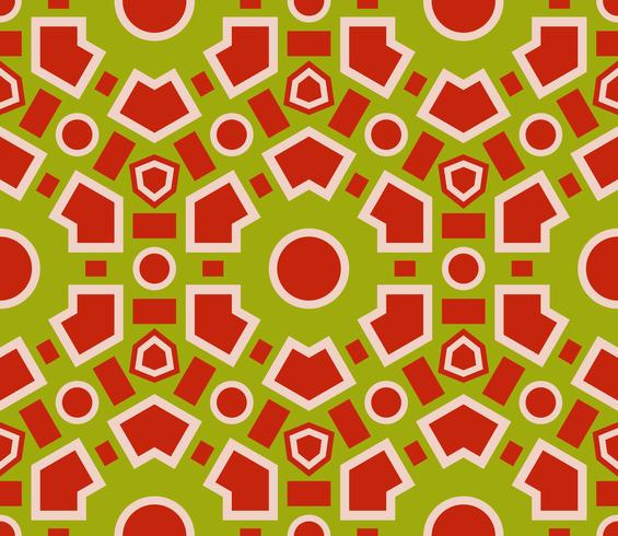 Seamless texture with geometric ornament.  vector