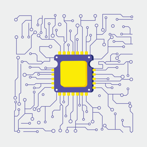 Printed Circuit Board Vector