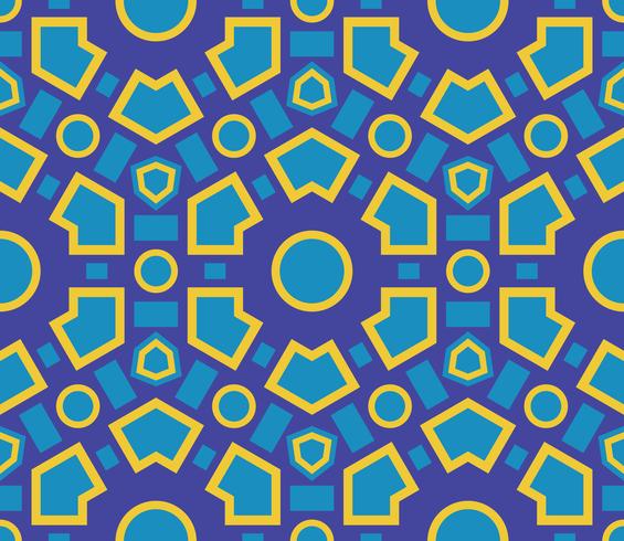 Seamless texture with geometric ornament.  vector